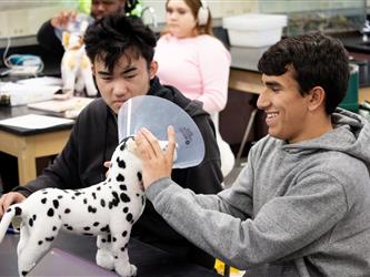 students in agricultural science program