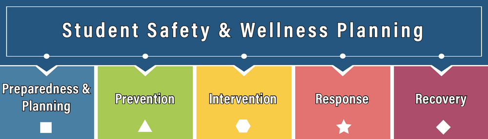 planning, prevention, intervention, response and recovery